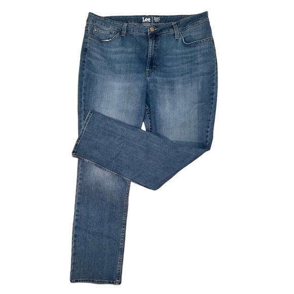 Lee Denim - Lee Blue Regular Fit Jeans size 18 M